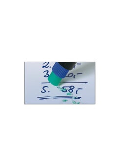 FABER-CASTELL Faber-Castell 156296 "Multimark" Superfine  Permanent Marker- Blue/Black (Pack of 2), Assorted  - Image 4