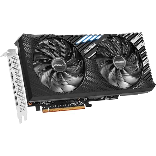 ASRock Intel Arc A750 Challenger SE 8GB OC 16 Gbps 256 bit GDDR6 7680 x 4320 Dual Fan 0dB Silent Cooling Video Graphics Card 650W - Image 4