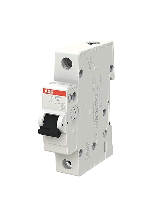 Generic ABB 10K MCB 16A SP MCB Single Pole C Curve Pack of 1 SW201MC16  - Image 1