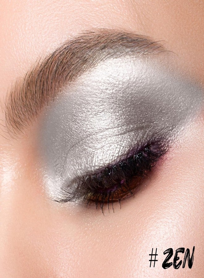 Profusion Cosmetics Liquid Eyeshadow - Prismatic Chrome 6 Stunning Shades, Intense Pigment and Lightweight Texture, Blendable & Long-Wearing Formula, Vegan & Cruelty-Free Eye Makeup (Zen) - Image 2