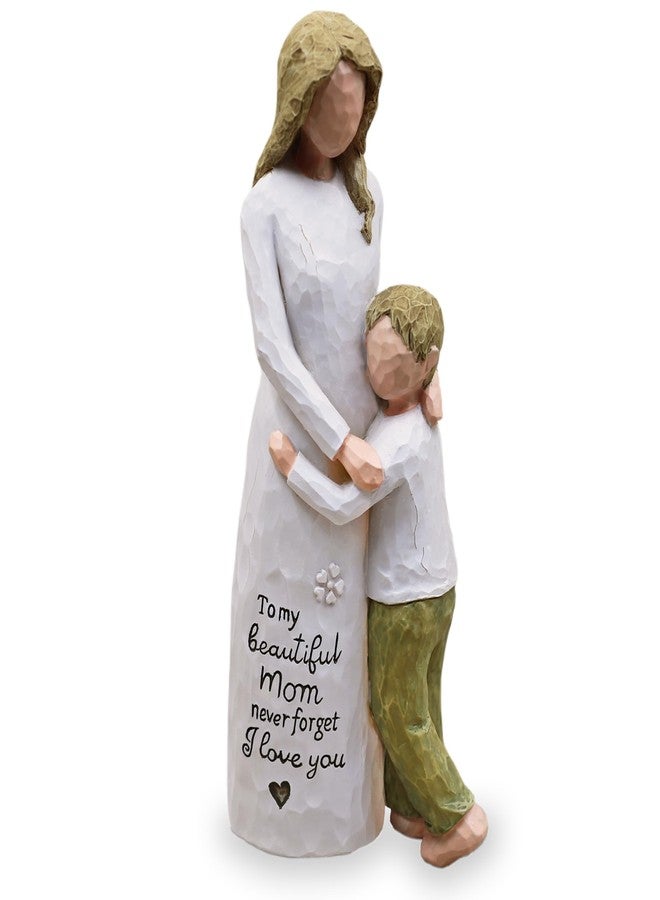 AcowSpt Mother of The Groom Gifts, Boy Mom Gifts, Mother of The Groom, Mom from Son, Sculpted Hand-Painted Figurine - Image 1