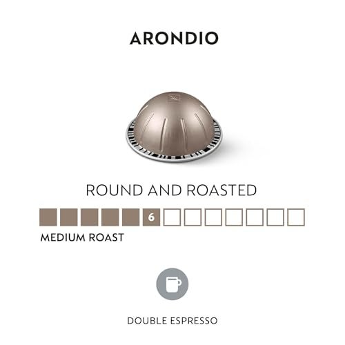 Nespresso Capsules Vertuo Arondio Gran Lungo Americano Medium Roast Coffee 30 Count Coffee Pods Brews 50oz - Image 3