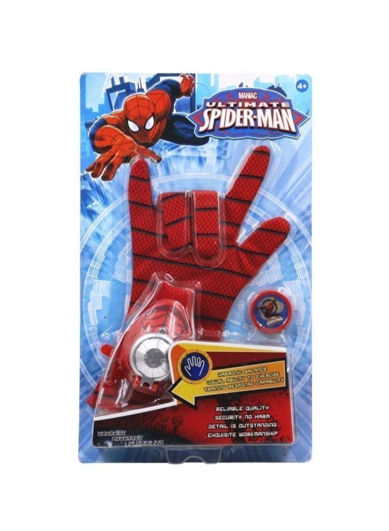 NIBEMINENT Ultimate Spiderman Gloves With Disc Launcher  - Image 2
