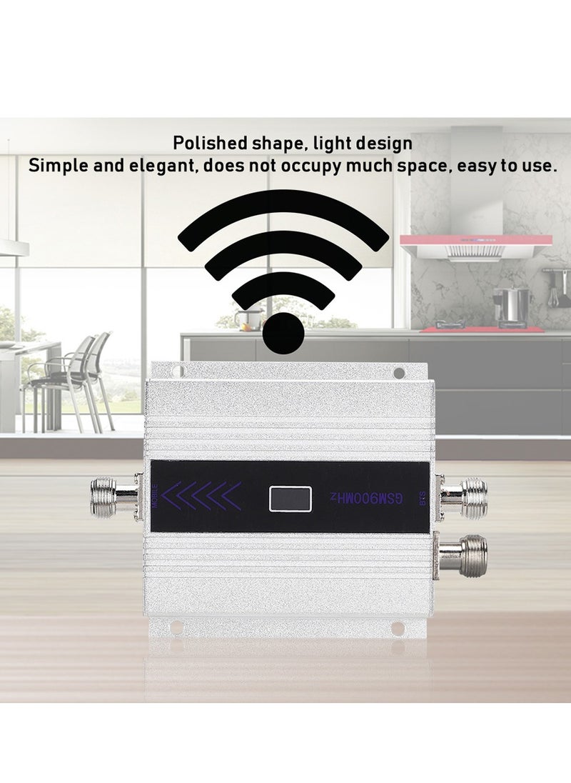 Arabest - 2100 MHz Cell Phone Signal Booster Stable Simple Installation Wide Coverage Signal Amplifier Repeater 110‑240V UK Plug - Image 1