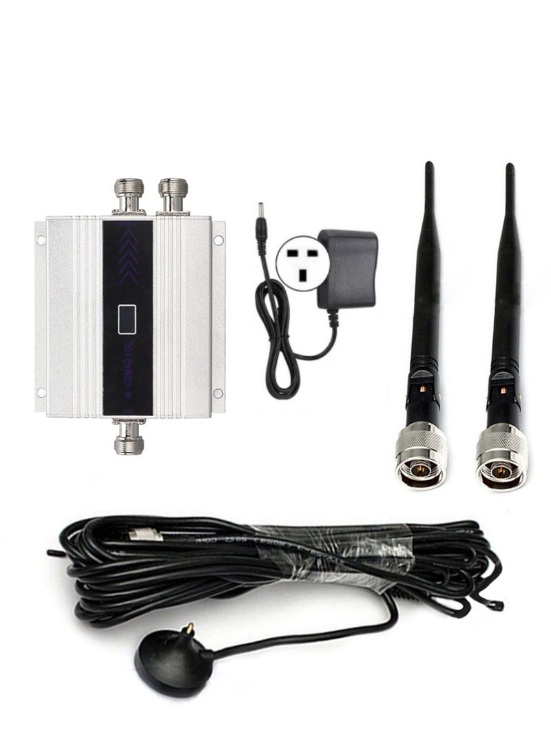 Arabest - 2100 MHz Cell Phone Signal Booster Stable Simple Installation Wide Coverage Signal Amplifier Repeater 110‑240V UK Plug - Image 1
