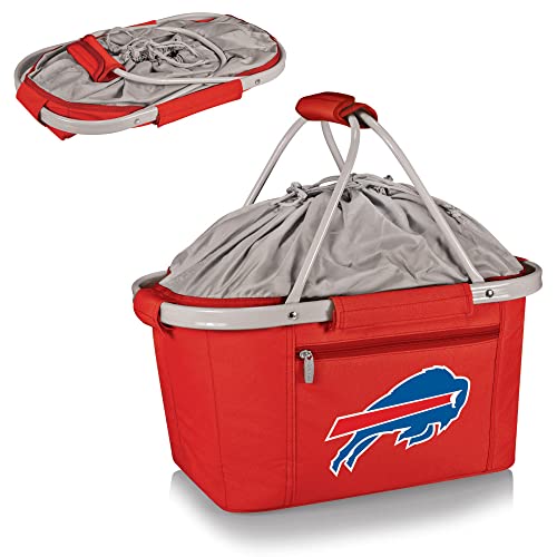 PICNIC TIME Red Buffalo Bills Metro Basket Collapsible Tote - Image 4