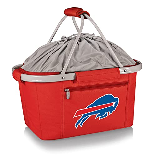PICNIC TIME Red Buffalo Bills Metro Basket Collapsible Tote - Image 1