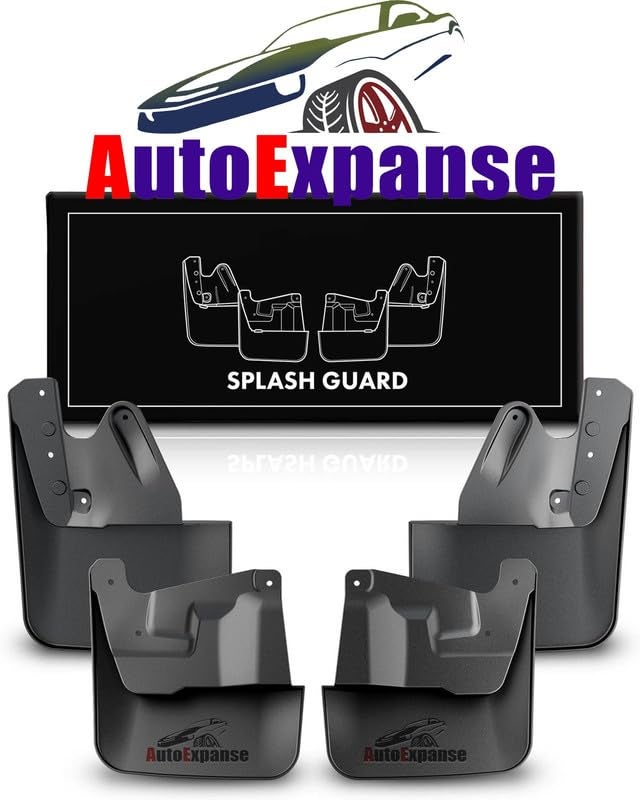 AutoExpanse car mud Flap for XUV-300 / Front and Rear O.E Type Mud Flaps ABS Plastic only for XUV-300 - Image 2