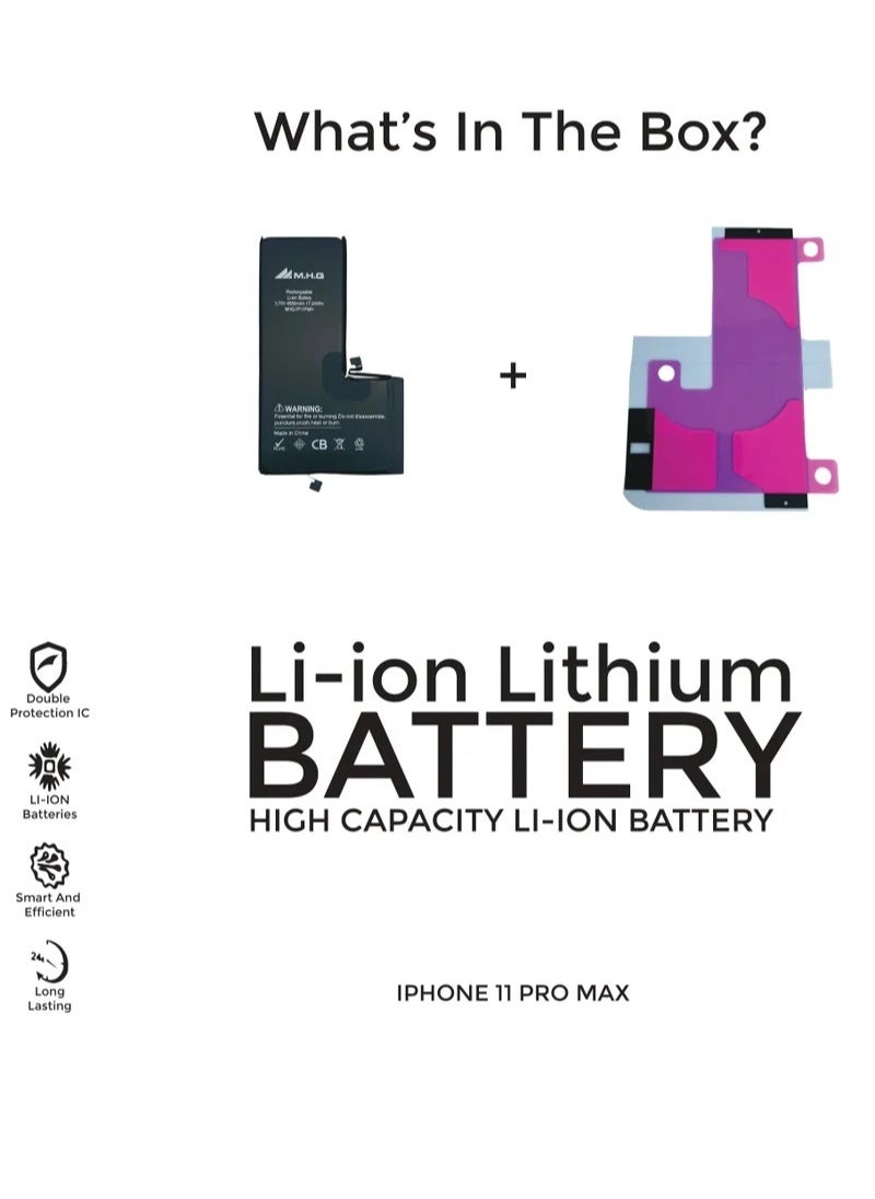 M.H.Q iPhone 11 Pro Max Battery  - Image 1