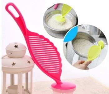 CONNECTWIDE CONNECTWIDE Plastic Stirrer Practical Kitchen Utensils Tools kitchenware wash Rice Stirrer Mixer Color May Vary  - Image 1