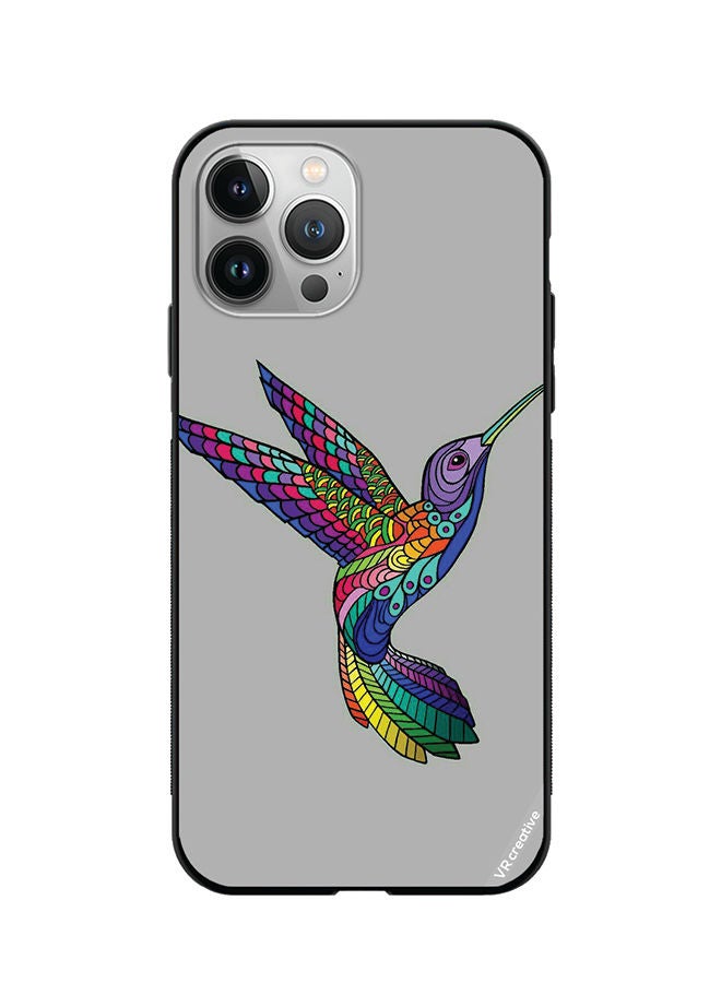 VR CREATIVE Protective Case Cover For Apple iPhone 12 Pro Max Flying Bird Design Multicolour - Image 1