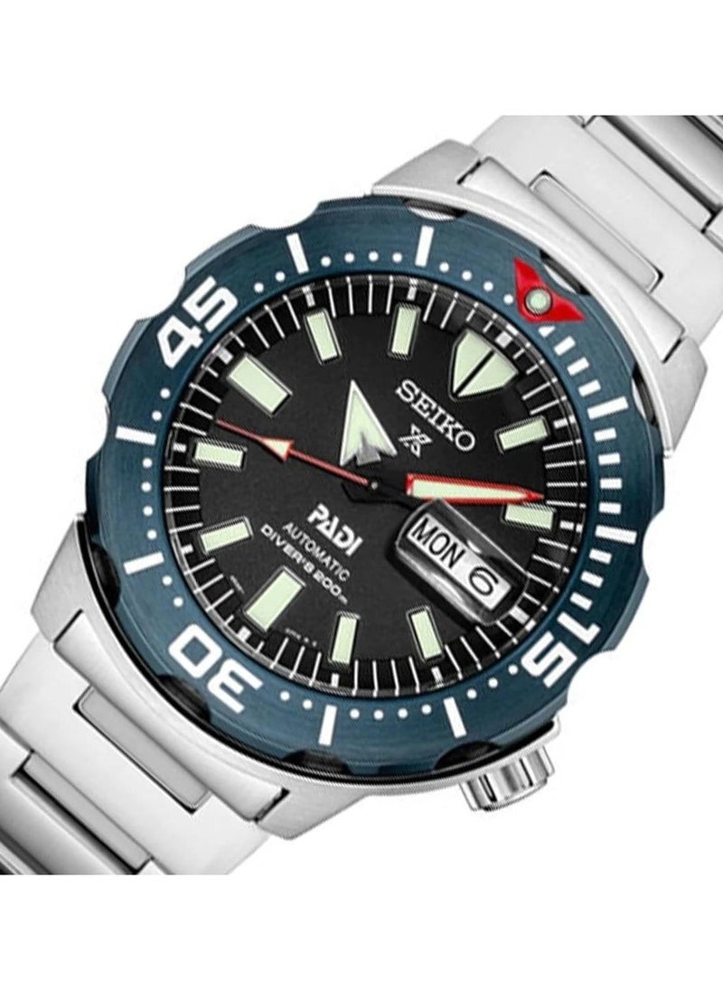 Seiko - Prospex Padi Automatic Stainless Steel Men's Watch SRPE27J1 - Image 1