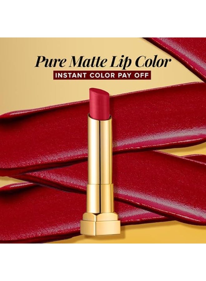 Coloressence Pure Matte Lipstick, Coral Haze, 3.3gm | Long Lasting | Highly Pigmented | Rich Creamy Matte Texture | Lightweight | Smudgeproof - Image 3