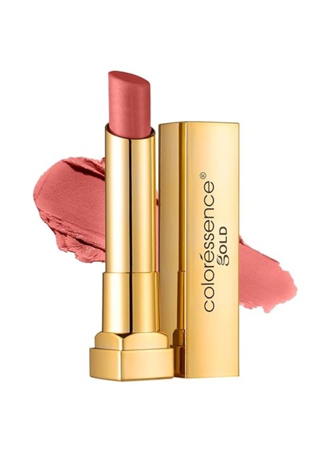 Coloressence Pure Matte Lipstick, Coral Haze, 3.3gm | Long Lasting | Highly Pigmented | Rich Creamy Matte Texture | Lightweight | Smudgeproof - Image 1