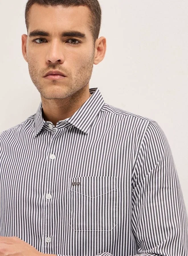 THE BEAR HOUSE  Men's Shirt for Casual and Formal Wear | Classic Button-Down Style for Office, Daily Use, Travel, Events & All-Season Outfits | Versatile & Stylish Wardrobe Essential for Every Occasion for Men | Best Price UAE