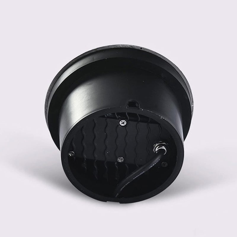 Outdoor Recessed Ground Light COB Round Embedded Underground Light IP66 Waterproof LED Garden Landscape Lights for Pathway Patio Bridge Driveway Decorative Spotlight, AC85-110V - Image 5