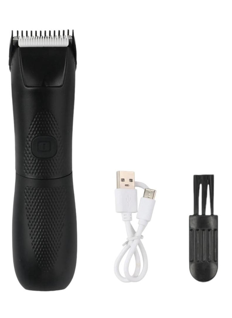 Denx - Professional Trimmer Below The Belt Trimmers Built Hair Clippers Effortlessly Trim Hair Waterproof Groin & Body Shaver Home Barber Kit with Universal USB Charging - Image 1