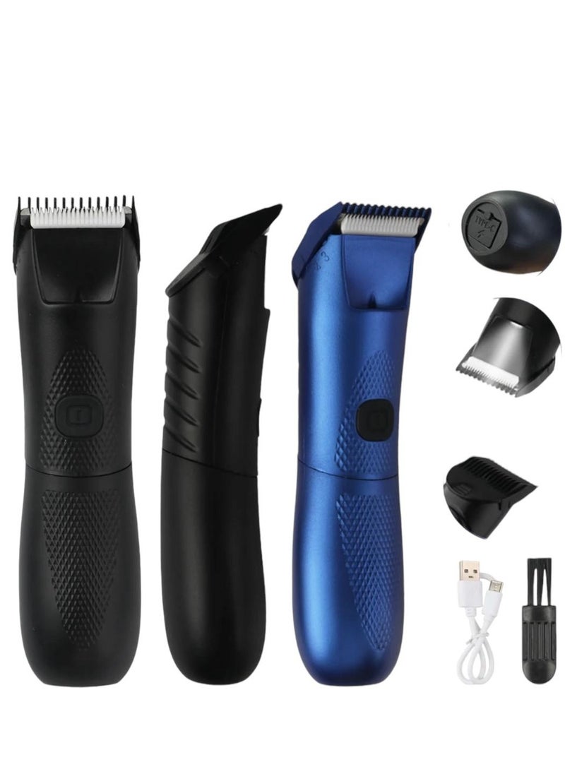 Denx - Professional Trimmer Below The Belt Trimmers Built Hair Clippers Effortlessly Trim Hair Waterproof Groin & Body Shaver Home Barber Kit with Universal USB Charging - Image 1