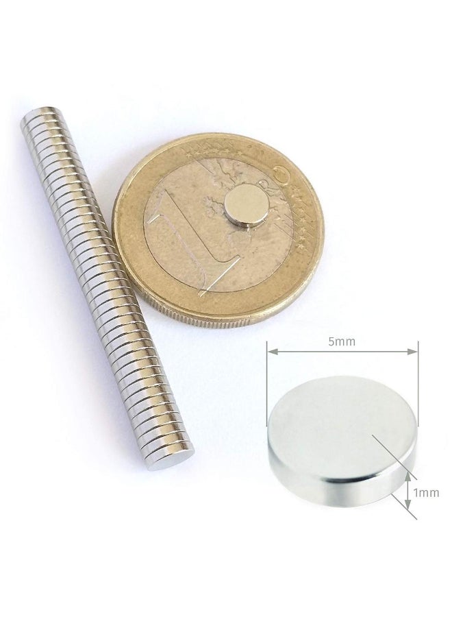 Sagit N35 Strong Round Disc Magnets Rare-Earth Neodymium Magnet 50Pcs - Image 5