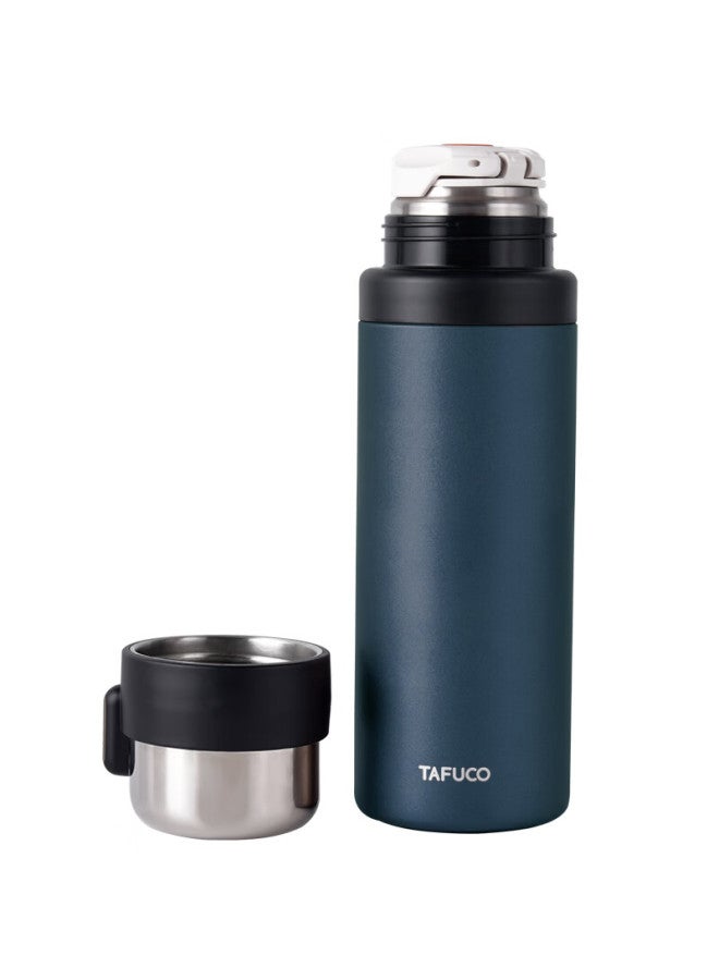 Tafuco Large Capacity 316 Stainless Steel Insulated Bottle Uni Portable Double Layer With Tea Strainer Gift 750ml Midnight Blue T6141 - Image 4