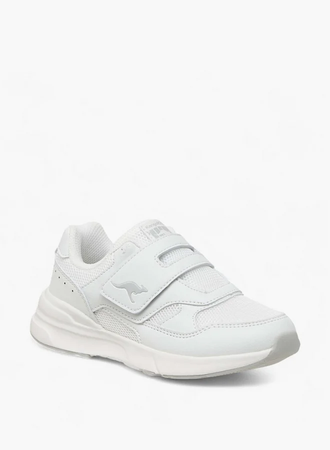كانغاروس Girls Kids' Panelled School Shoes with Hook and Loop Closure