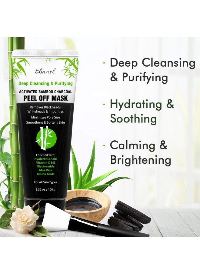 Blackhead Remover Charcoal Peel Off Face Mask With Brush Deep Cleansing Purifying Charcoal Mask Pore Cleaner Minimizer With Niacinamide Hyaluronic Acid Aloe Green Tea Brush May Vary - pzsku/ZC8EFDE51C053AFE9B43FZ/45/_/1696663003/89703e61-813a-4fdf-b61d-68dbc7e0d76d