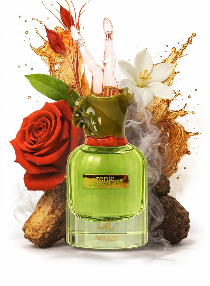 Genie Collection Unique & Warm Genie Collection 2231 | Spicy & Woody Long Lasting Women’s Perfume – Eau de Parfum 25ml - Image 1