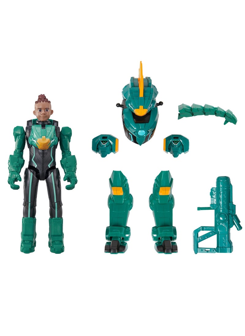 Quantum Heroes Dinoster OZ Armored Action Figure 20CM  - Image 3
