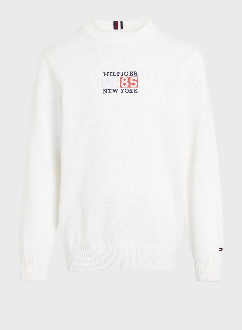 TOMMY HILFIGER Kids Monogram Sweater