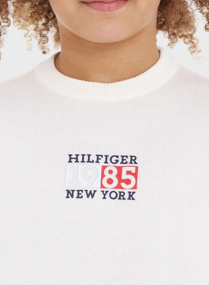 TOMMY HILFIGER Kids Monogram Sweater