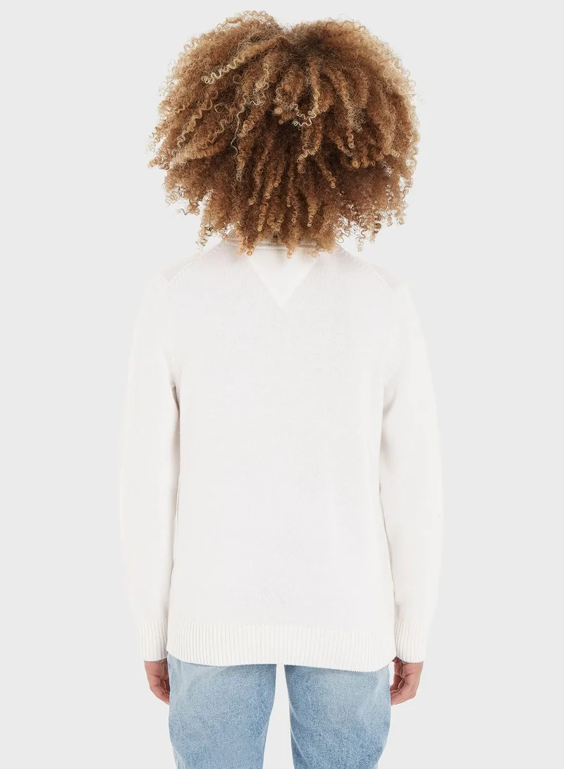 TOMMY HILFIGER Kids Monogram Sweater