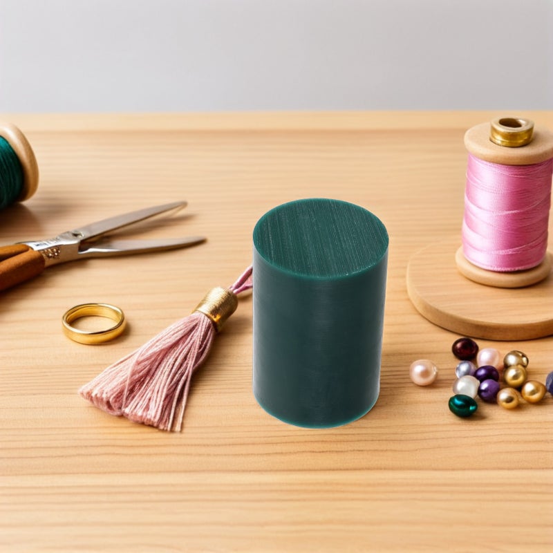 Bracelet Wax, 76mm Casting Tube Hole Bracelets Carving Wax Modeling Tube Mold - Casting Supplies Green - Image 5