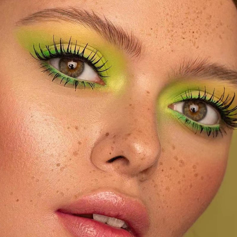 Boobeen Colorful Eyeshadow Palette Makeup-16 Colors, Matte and Glitter Eyeshadow, Bright Eyeshadow palettes, Blendable, Easy to Build Dramatic Glamour Looks (Green) - Image 2