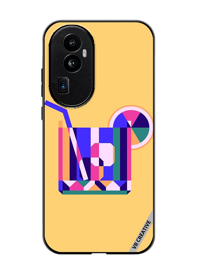 VR CREATIVE Protective Case Cover For Oppo Reno 10 Pro Plus Juice Cup Design Multicolour - Image 1