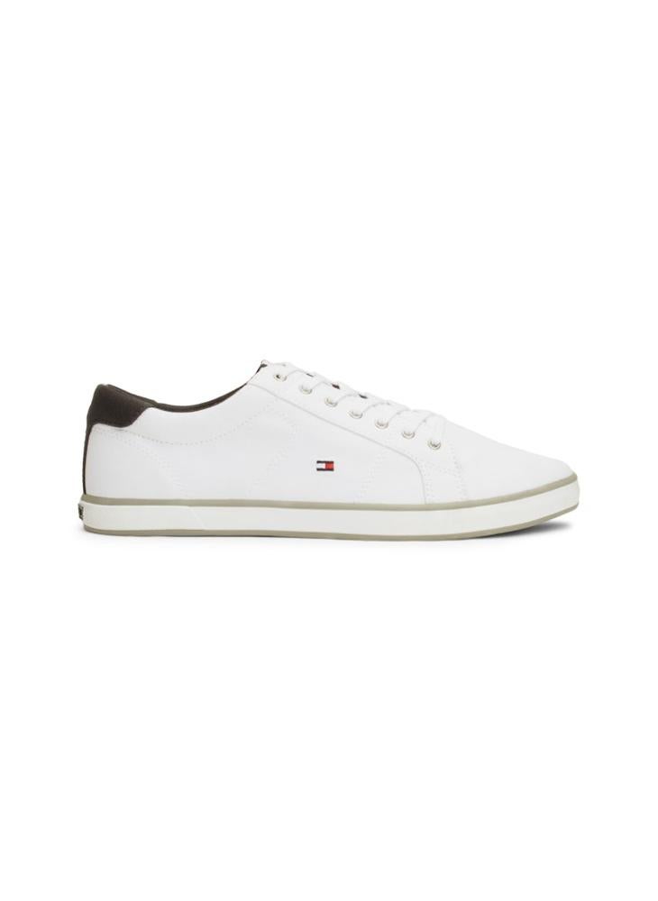 TOMMY HILFIGER Canvas Lace Up Low Top Sneakers  - Image 1