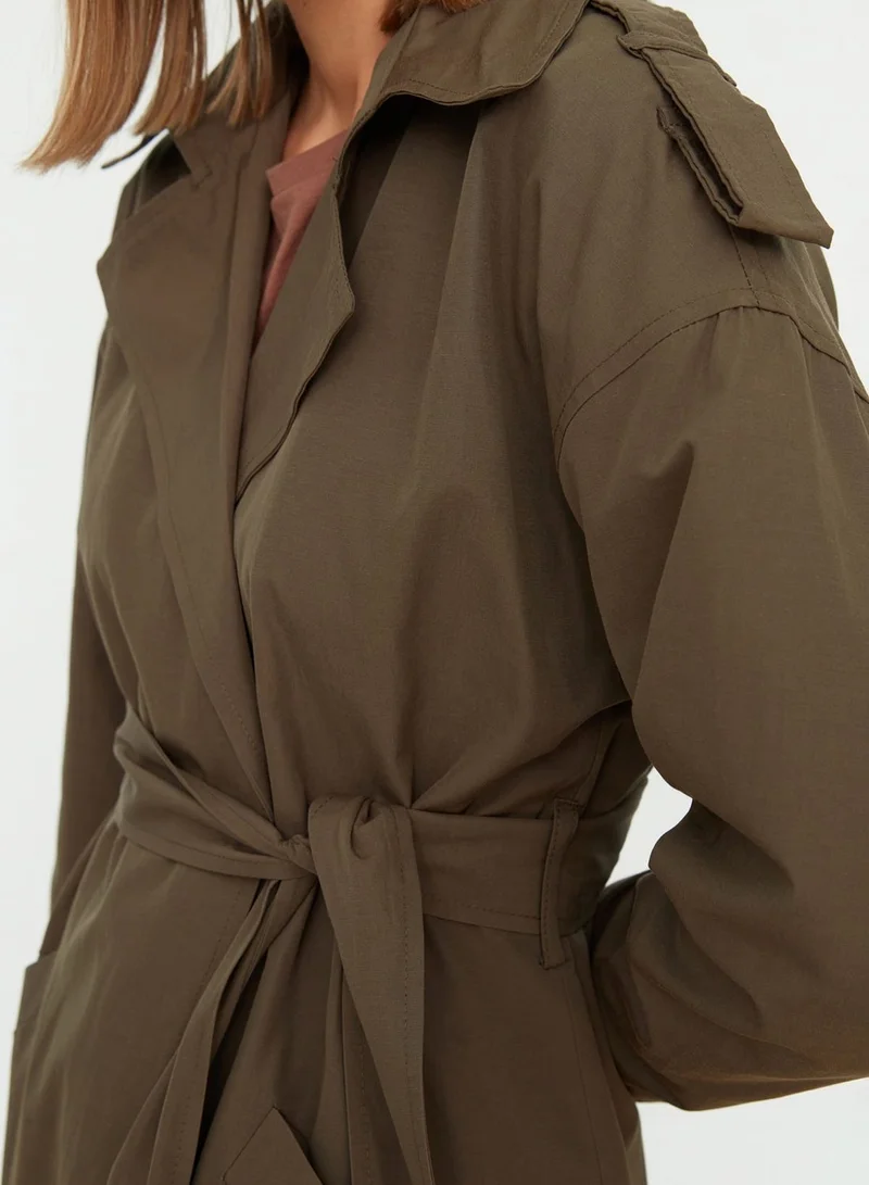 trendyol Longline Trench Coat