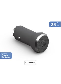 FORCE Force Power 25W USB C PD Power Delivery Car Charger Lifetime Warranty Gray  - Image 2