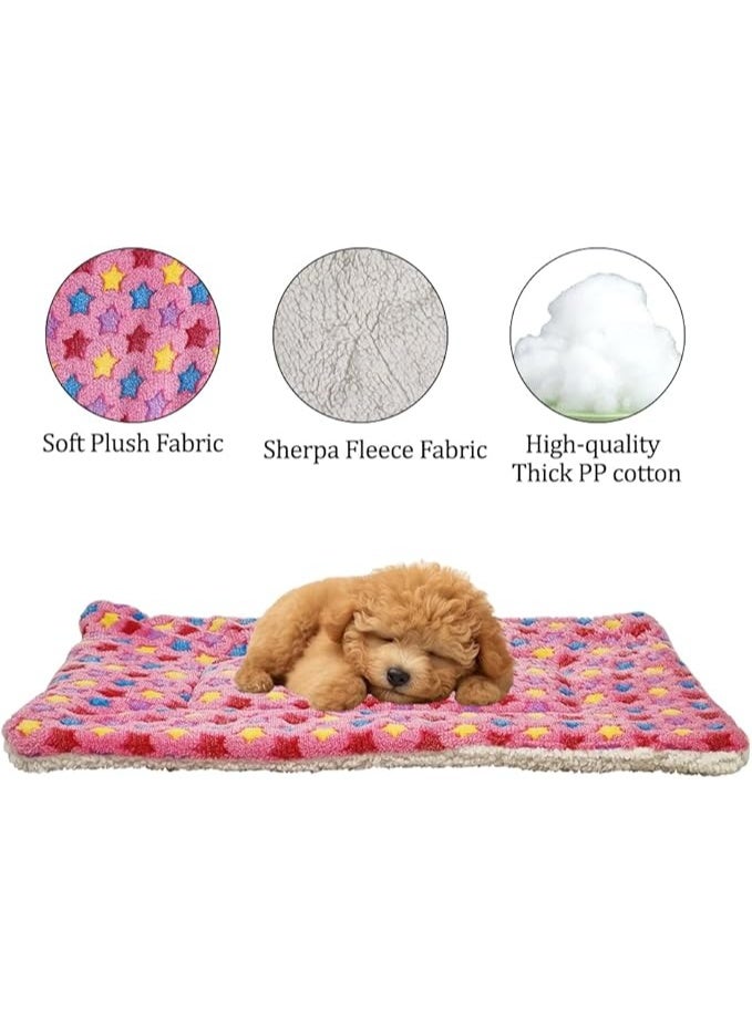 NNC PETS Dog bed mat, Ultra-soft pet sleeping blanket for small and medium pets, Reversible fleece blanket, Machine washable dog mat with cute print design, Warm pet blanket (58 cm) - Image 3