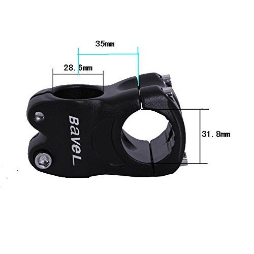 Bavel Aluminum Alloy Fixed 31.8mm Cycling Mountain Bike Short Handlebar Stem Riser - Image 3