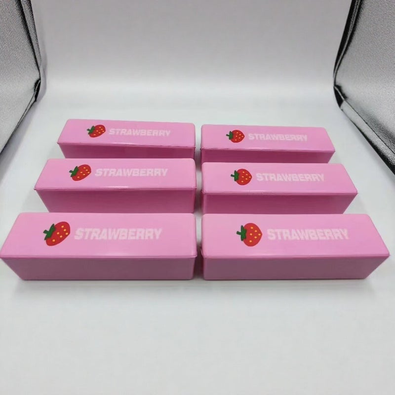 Pinch Strawberry Milk Bar Slow Rebound Squeeze Toy - Stress Relief Gadget for All  Ages - Image 1