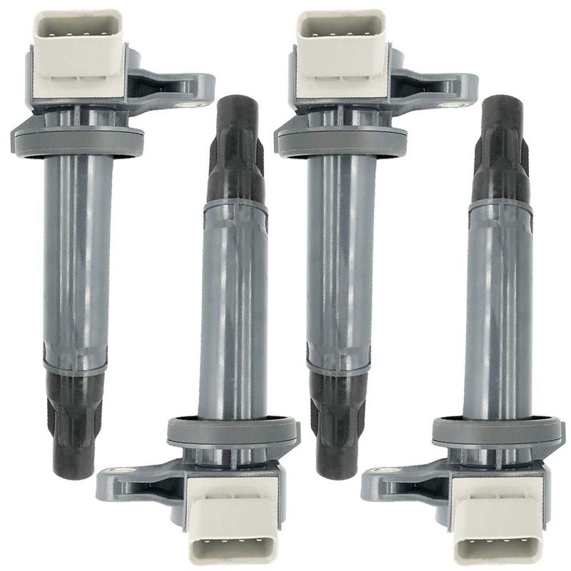 DMCOIL Set of 4 Ignition Coil Pack Compatible With Daihatsu Copen Extol Materia Sirion Terios Toyota Passo Sette Rush bB II 13 15 2000 Replaces OEM 19070B1020 19070B1011 DG2076 ICC1502 4 - Image 2