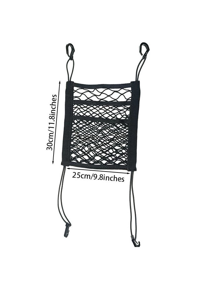 Generic Car Seat Storage Mesh Pockets Storage Bag  - Image 2