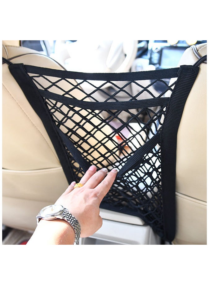 Generic Car Seat Storage Mesh Pockets Storage Bag  - Image 4