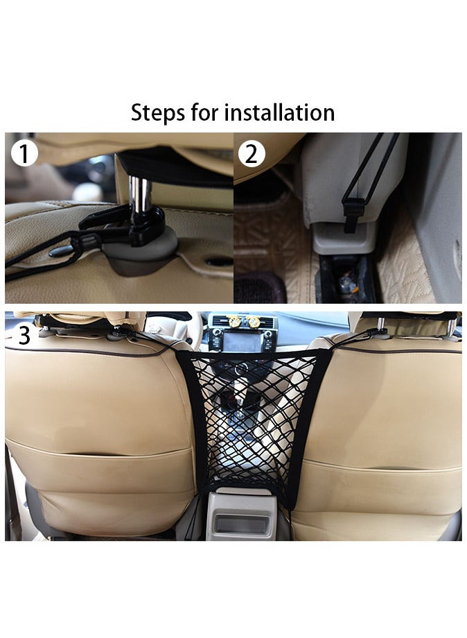 Car Seat Storage Mesh Pockets Storage Bag