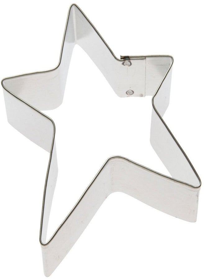 Foose Star Primitive Cookie Cutter 3.25 Inch -Tin Plated Steel Cookie Cutters - Star Primitive Cookie Mold - Image 1