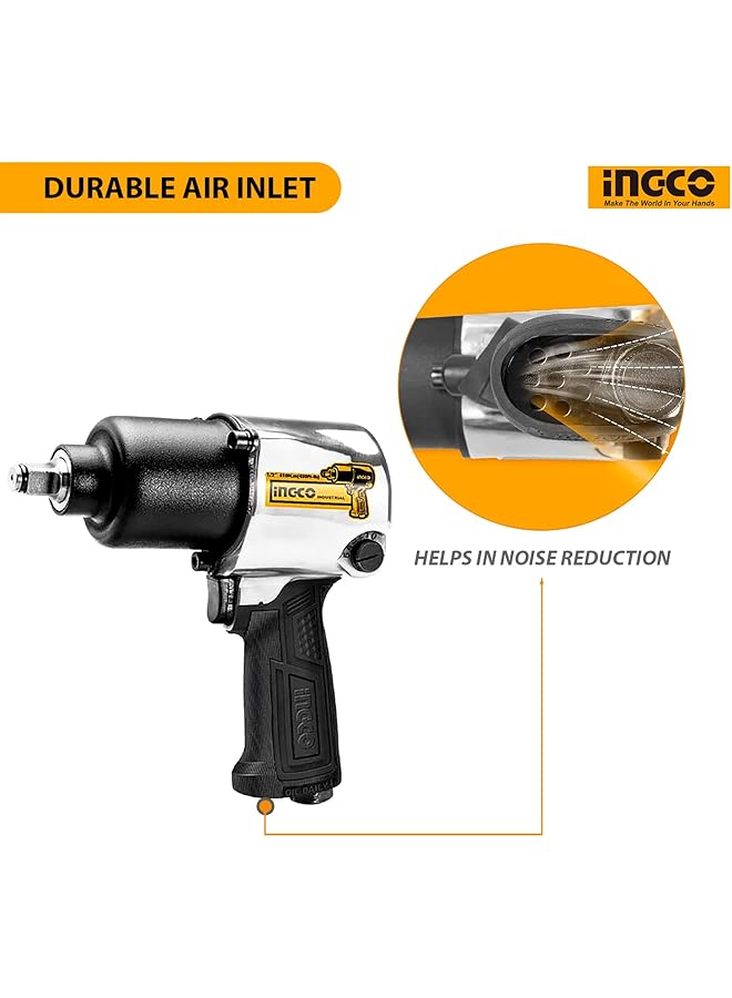 INGCO Arna Power Tools & Hand Tools Air Impact Fixed Square - Image 5