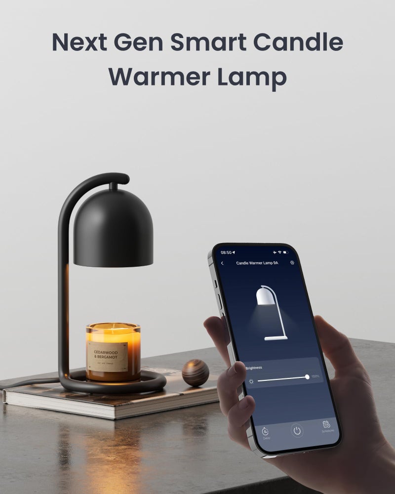 SwitchBot Smart Candle Warmer Lamp with Timer & Voice Control â€” Dimmable Flameless Candle Wax Melter, Matter-Enabled for Apple Home & Alexa, Perfect Valentine & Birthday Gift for Women, Home Decor - Image 2