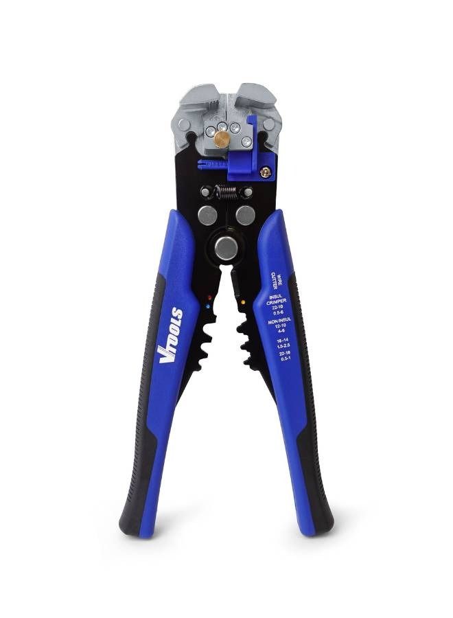 VTOOLS 3-in-1 Automatic Wire Stripper/Cutter/Crimper - Image 1