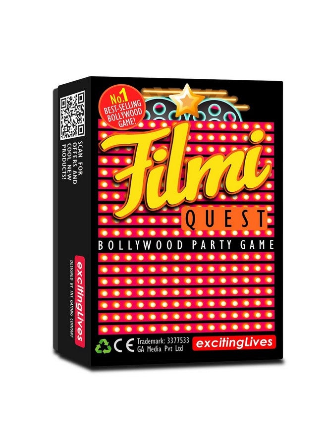 exciting Lives لعبة مغامرة حياة مثيرة - لعبة حفلة أفلام بوليوود ممتعة للأصدقاء والعائلة للبالغين والمراهقين - ساعة من المرح للحفلات والسفر والتجمعات لتجربة رائعة من المتعة - Image 1
