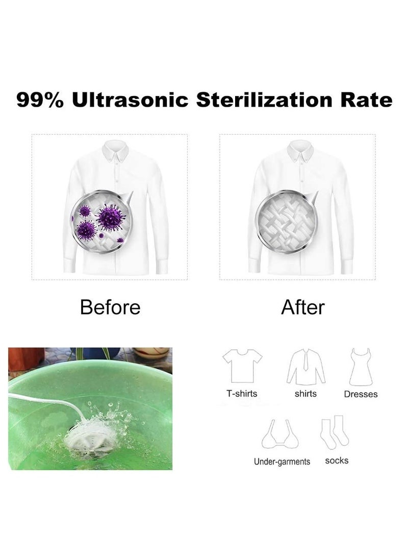 غسالة ميني دوارة بتقنية الموجات فوق الصوتية - Image 4